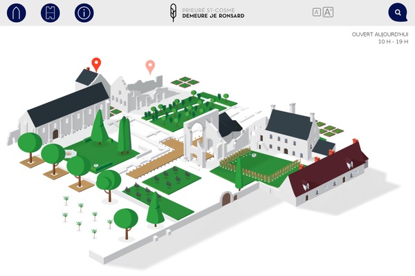 prieure-ronsard.fr site used Prieure