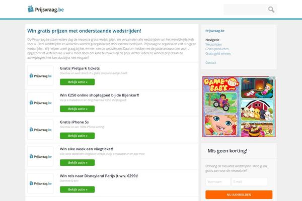 Universalx theme site design template sample
