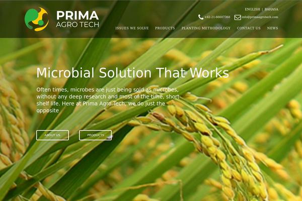 primaagrotech.com site used Toffeecore
