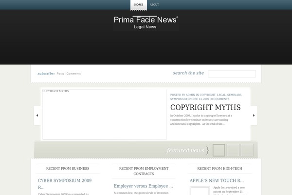 Primer theme site design template sample