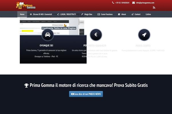 Site using Wpglow-builder plugin