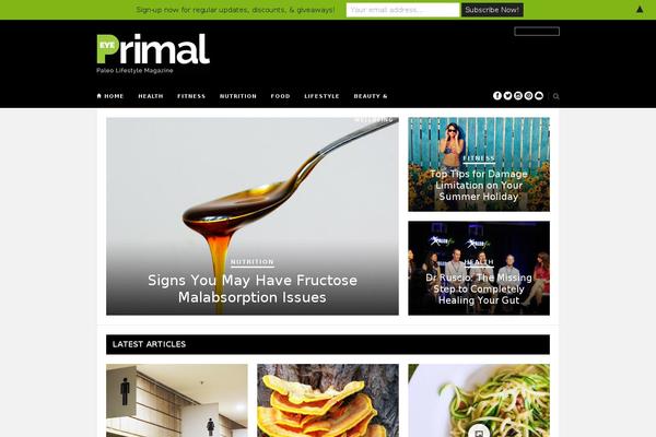 Hickory theme site design template sample
