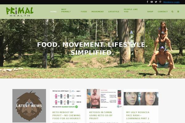 primalhealth.co site used Coral Parallax