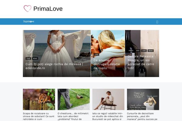 Short News theme site design template sample