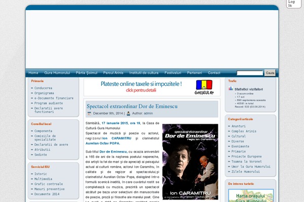 Site using Flexo Archives plugin