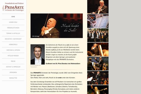 primarte-freundeskreis.de site used Springer