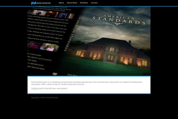 Kube theme site design template sample