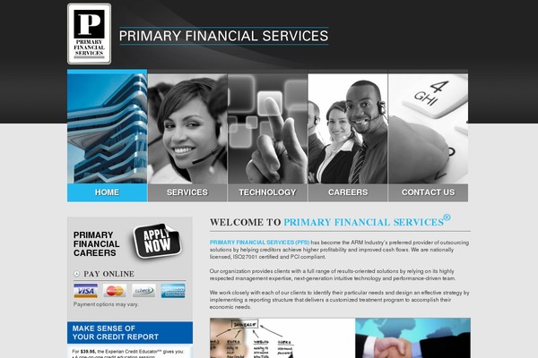 primaryfinancial.com site used Pfs