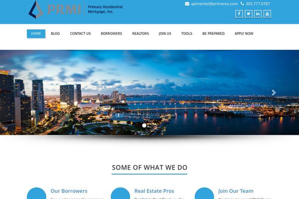 Site using Advanced Real Estate Mortgage Calculator plugin