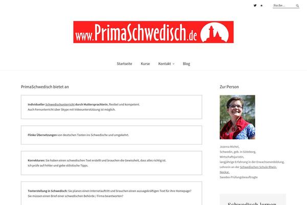 primaschwedisch.de site used Weta