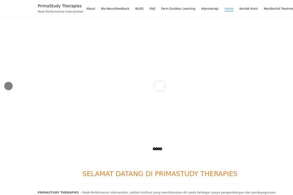 Zakra theme site design template sample