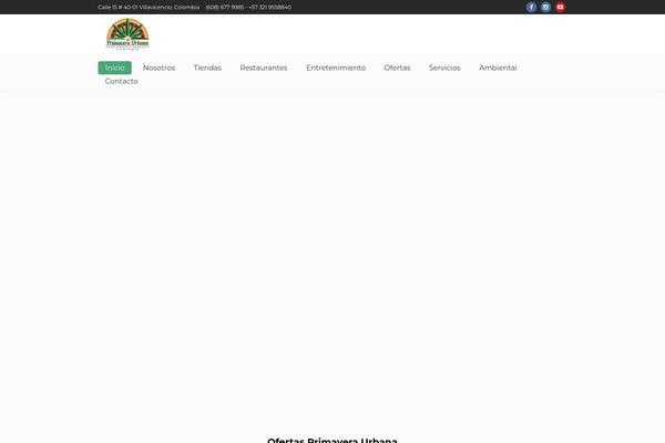 Mall theme site design template sample