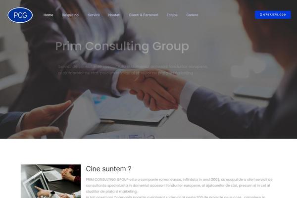 Site using Elementor plugin