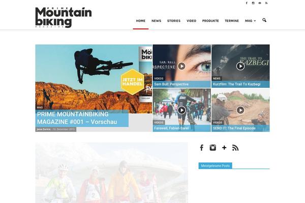 Newspaper Child theme site design template sample