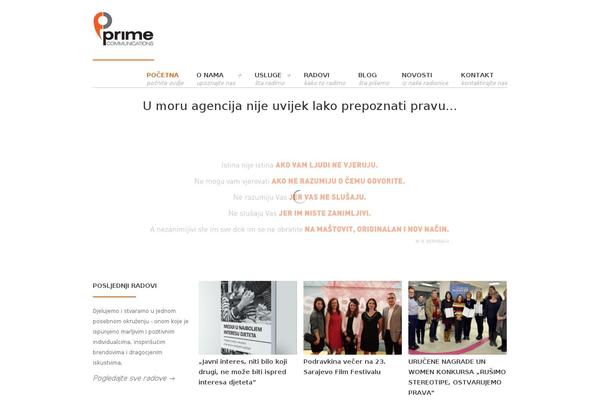 Prime theme site design template sample