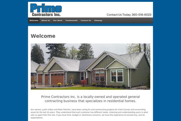 Responsive theme site design template sample