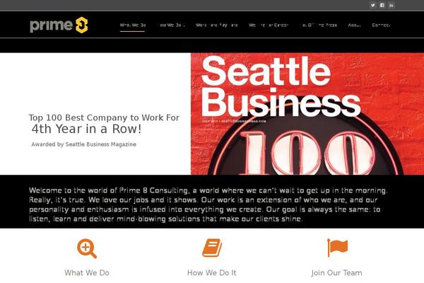 Ispirit theme site design template sample