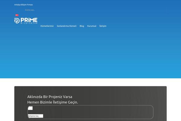 Imaj theme site design template sample