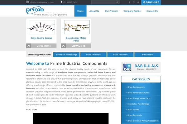 Metal theme site design template sample