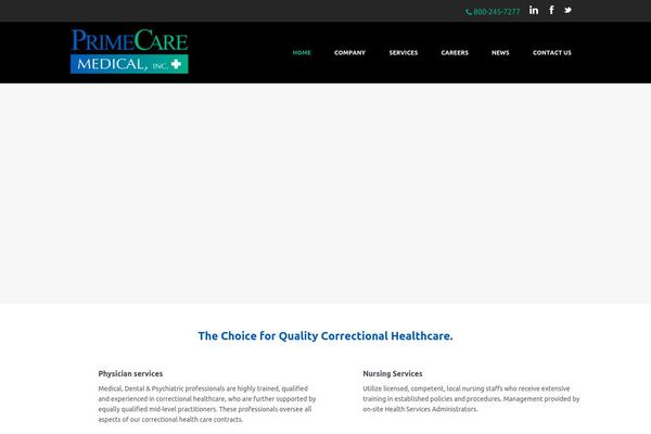 Quince theme site design template sample