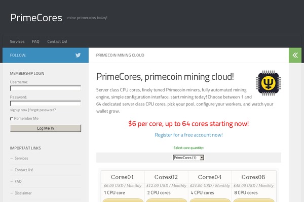 Hueman theme site design template sample