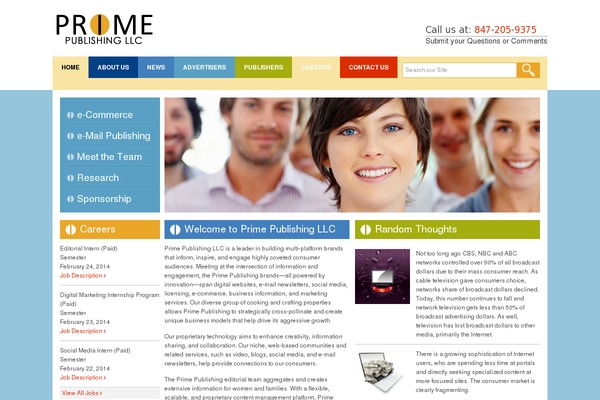 Prime theme site design template sample