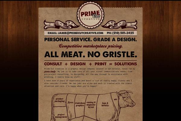 Minimal theme site design template sample