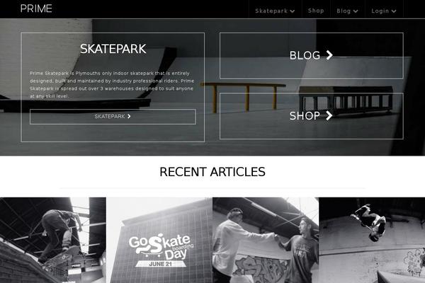 X Child theme site design template sample