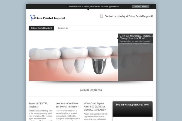 InfoWay theme site design template sample