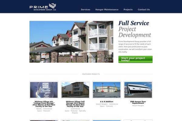 Highrise theme site design template sample
