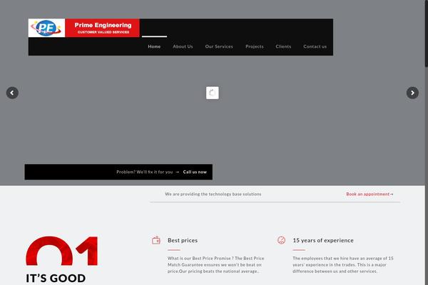 BeTheme theme site design template sample