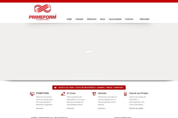 Total theme site design template sample