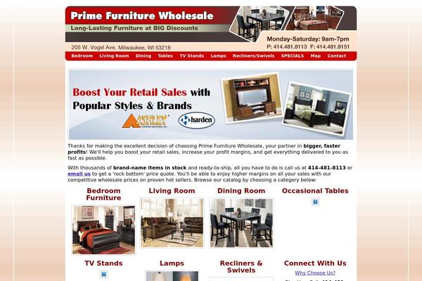Smallbiz theme site design template sample