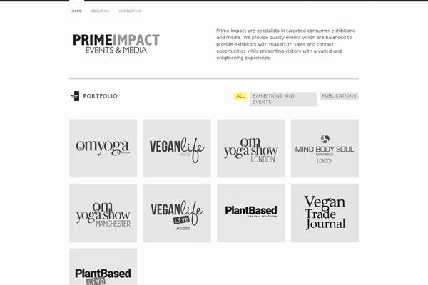 Yin & Yang theme site design template sample