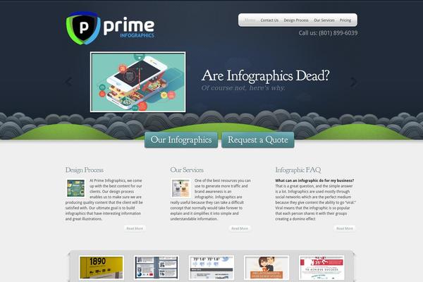 Webly theme site design template sample