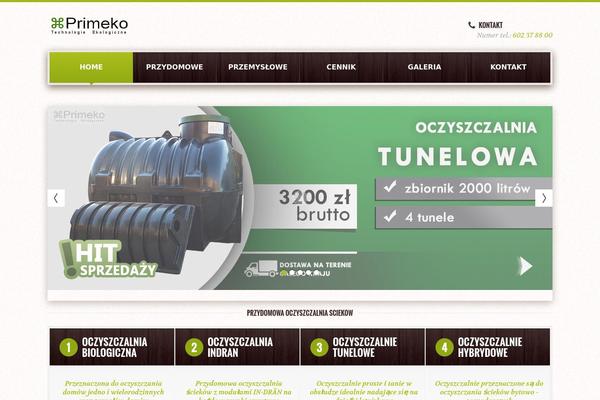 Seedlet theme site design template sample