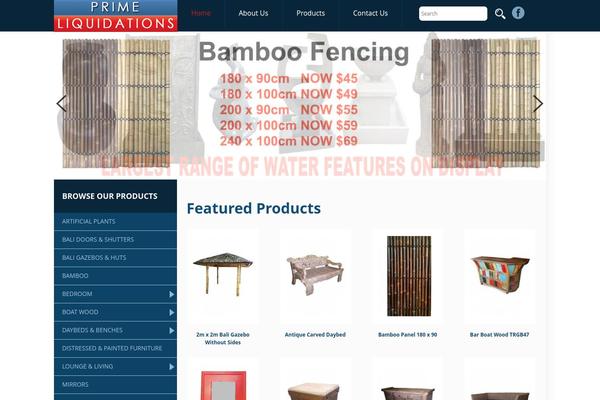 Titan theme site design template sample