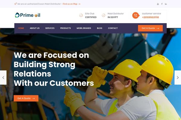 Site using Gutenbee plugin