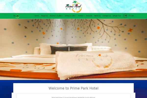 Site using Wp-hotel-booking plugin