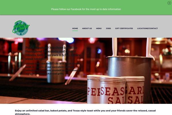 Rise theme site design template sample