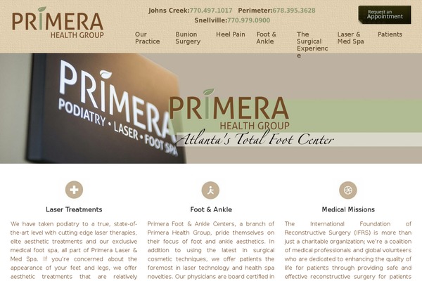 Modernize theme site design template sample