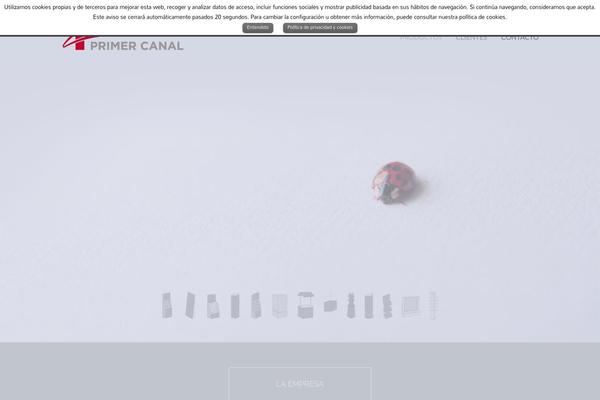 Trades theme site design template sample