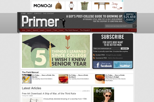 Simplemag theme site design template sample