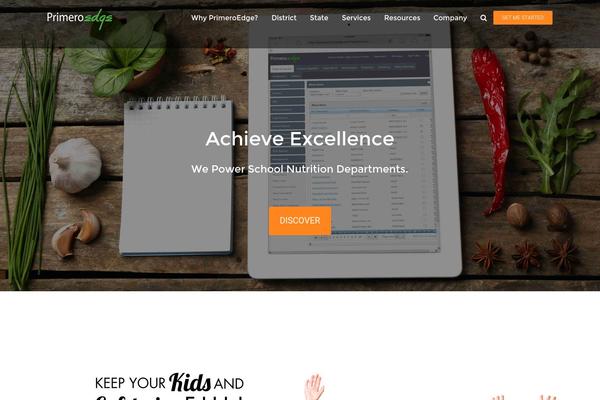 Primero theme site design template sample