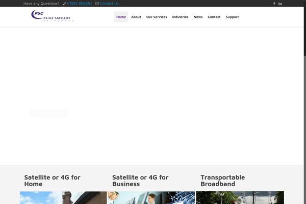 Site using Amazing Hover Effects plugin