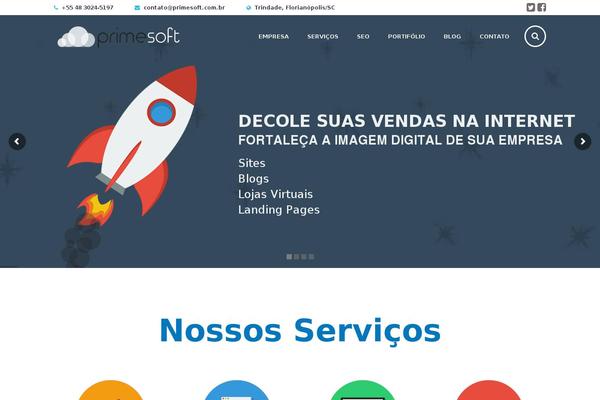 primesoft.com.br site used Prime-theme