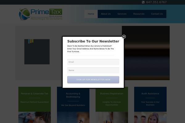 Site using Cmsms-mega-menu plugin