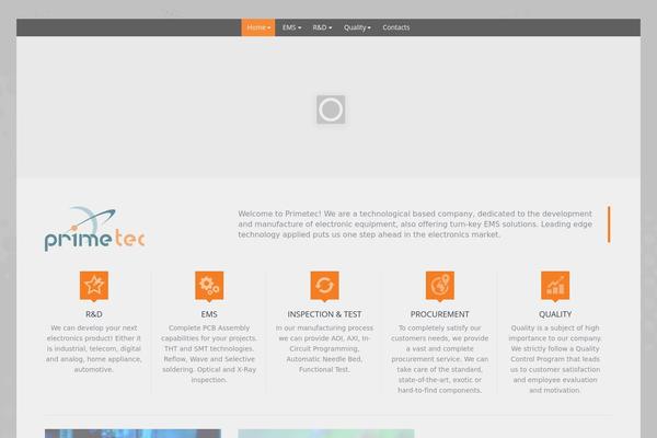 PressCore theme site design template sample