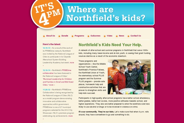 primetimekids.org site used PrimeTime