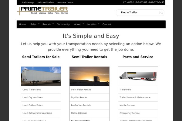 primetrailerleasing.com site used Tca-divi-child